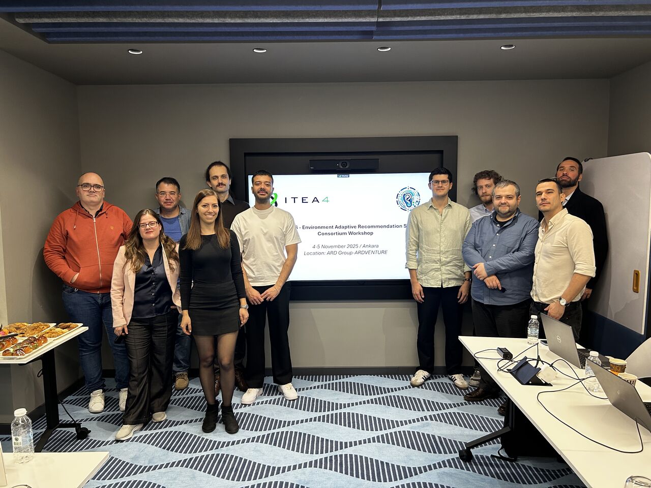 EARS workshop participants in the review room in Ankara